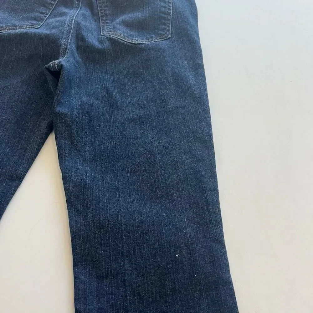 DKNY Women's Dark Wash Mid Rise‎ Soho Bootcut Stretch Denim Jeans Size 4